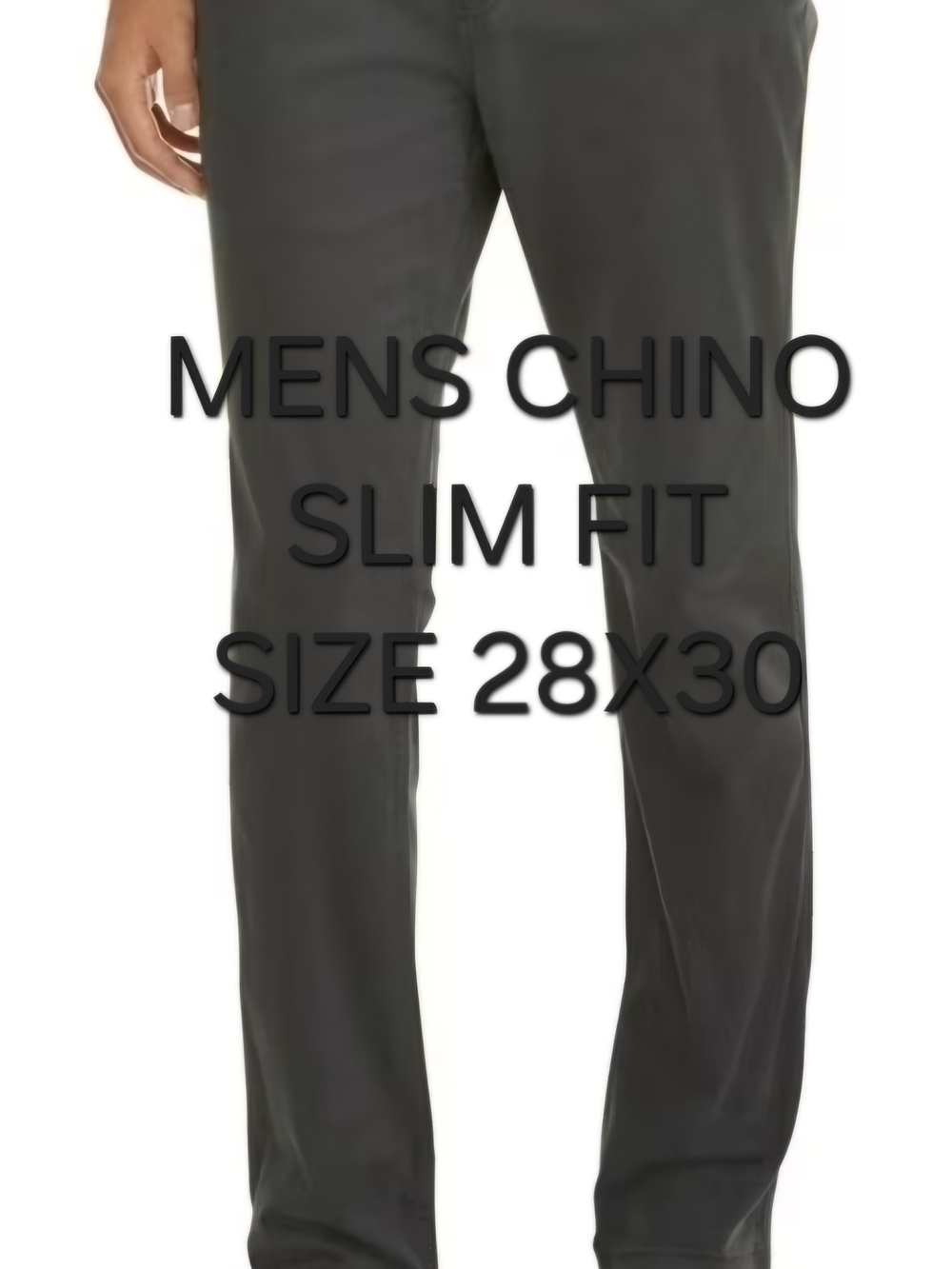 George Men's Chinos in Black